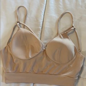 nude bra top
